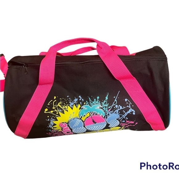 Handbags - NEW 1980's Cruise Themed Duffel Bag Tote Costume Theme Party 80's Neon 80’s NWOT